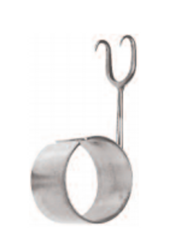 THIMBLE HOOK BY COTTLE, TWO PRONGS,SHARP, 5.5CM