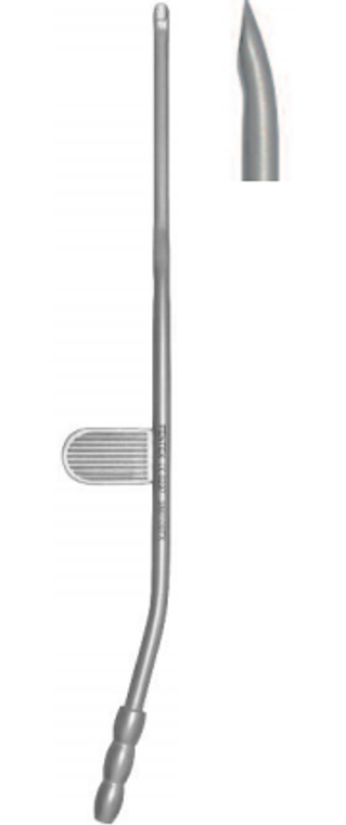 SUCTION ELEVATOR BY GUILLEN,STRAIGHT TIP, 20CM