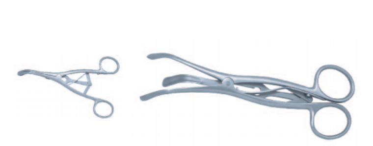 TRACHEAL DILATOR BY LABORDE,WITH 3 BLADES, 14CM