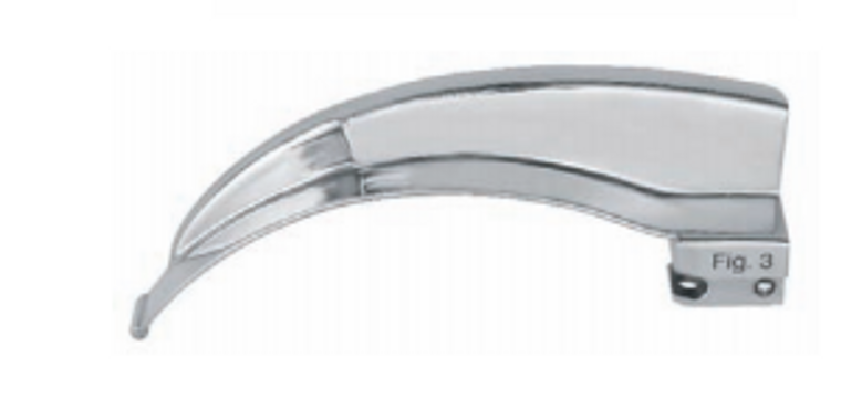 LARYNGOSCOPE BLADE BY MCINTOSH, FIG.3