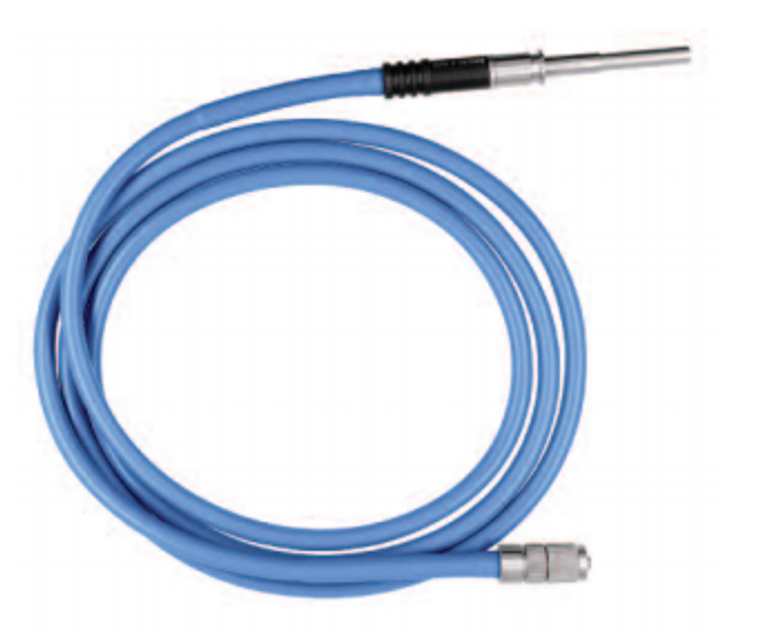 HIGH PERFORMANCE FIBER COLD LIGHT CABLE 1800 X 3.5 MM , WITH 2 x FX/ST ADAPTER,BLUE