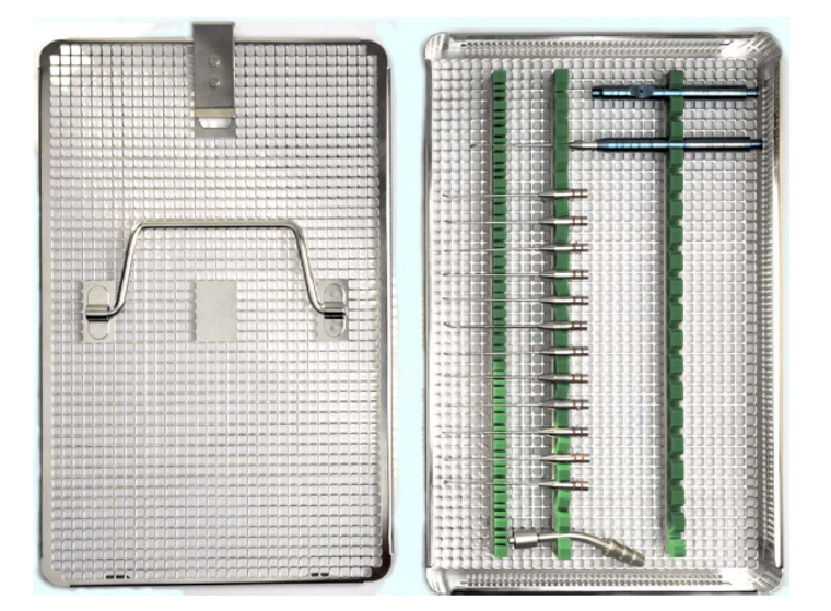 Endoscopic Ear Set Wire Basket Tray