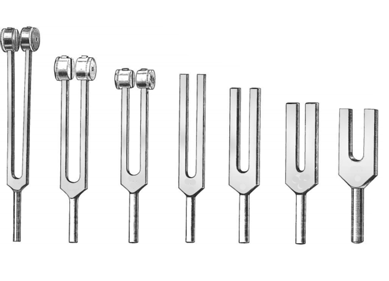 C-512 Vibrations, Tuning Fork, STUDENT GRADE, no weights (14.6cm) 5-3/4"