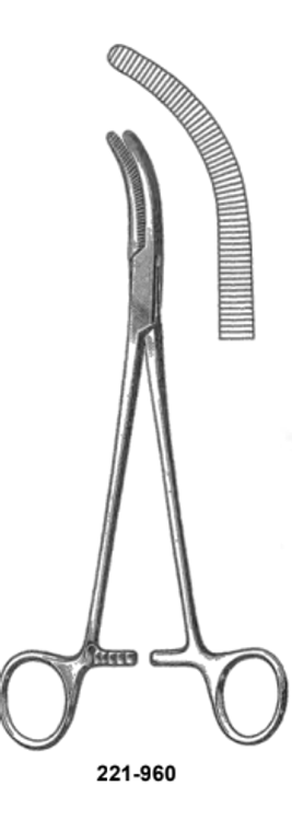 MOYNIHAN Gall Duct Forceps, Satin, (21.6cm) 8-1/2"