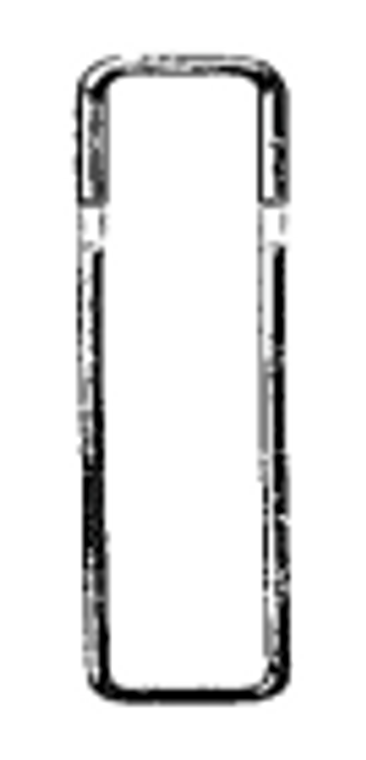 WEINSTEIN Instrument Rack, U-Shaped, 3" x 6", (7.6cm x 15.2cm)