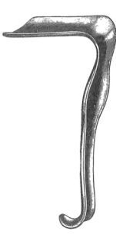 JACKSON Vaginal Retractor, Small, 1-1/2" x 3" Blade, (17.8cm) 7"