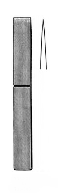 LAMBOTTE Osteotome, 1/4" Wide (6mm), Straight, (22.9cm)9"