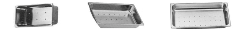 Instrument Tray, High Sided, Perforated, 12-3/4" x 10-3/8" x 2-1/2", (32.4cm x 26.4cm x 6.4cm)