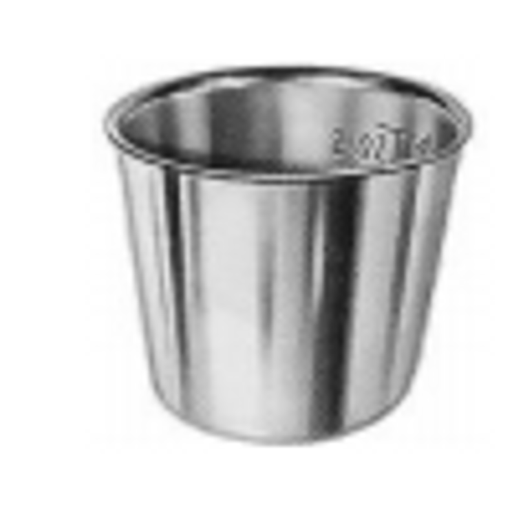 Medicine Cup, Graduated, 2 Oz., 2-1/8" x 2", (5.4cm x 5.1cm)