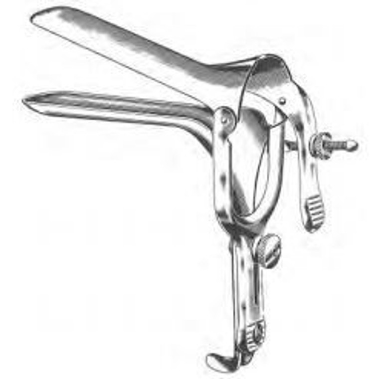 GRAVES Vaginal Speculum, 3/4" x 3", Small