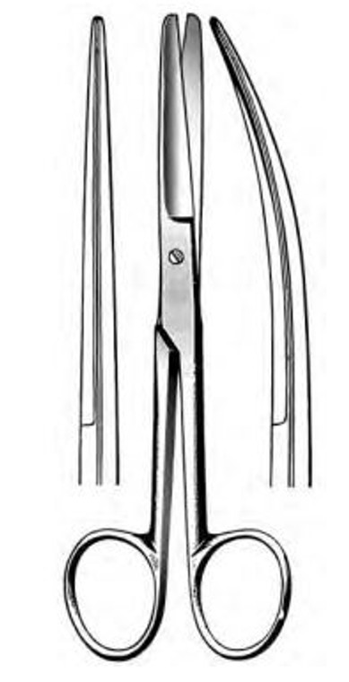 DEAVER Scissors, Straight, Sharp/Sharp Points(14cm)5-1/2"