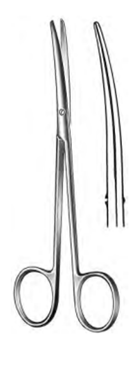 METZENBAUM (LAHEY) Scissors, Curved, (14cm) 5-1/2"
