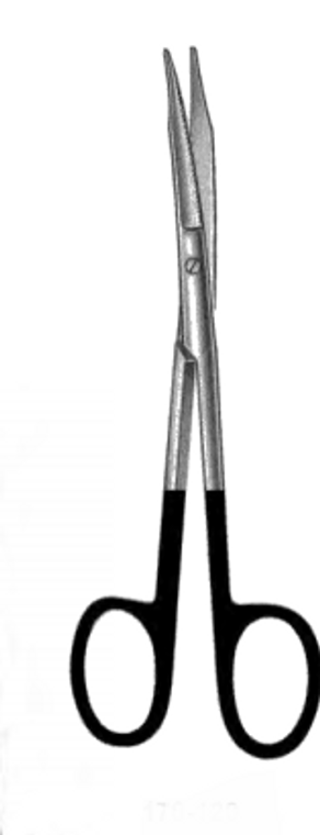 SuperCut GOLDMAN-FOX Gum Scissors, Curved, (127cm) 5"