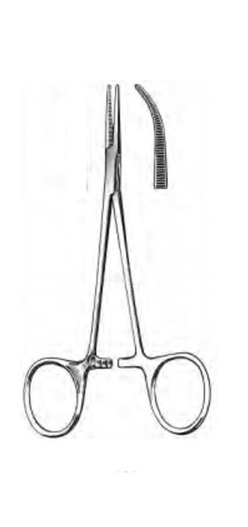 HALSTEAD Mosquito Forceps, Curved, extra delicate, (127cm)5"