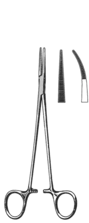 Mosquito Forceps, extra delicate, Straight, (191cm) 7-1/2"