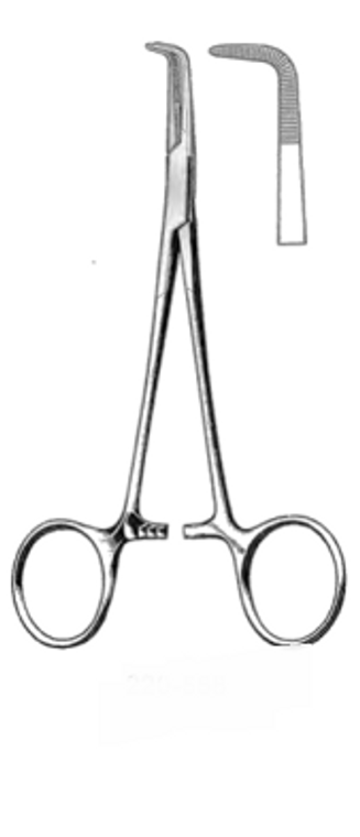 Mosquito Forceps, extra delicate, Curved, (191cm)7-1/2"