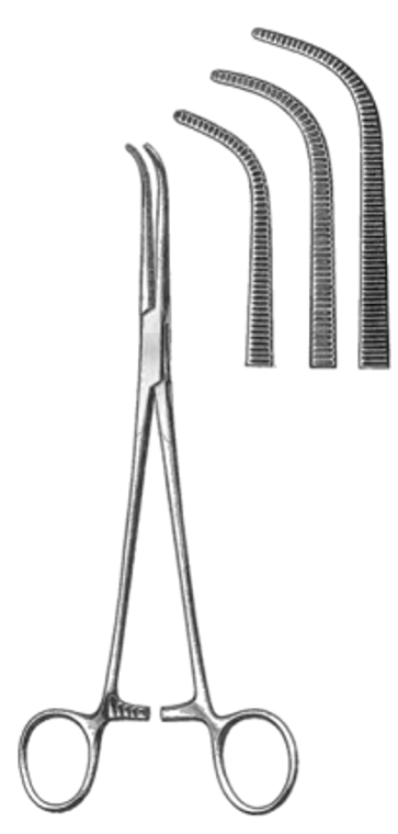 MIXTER Forceps, Fully Curved, (229cm)9"