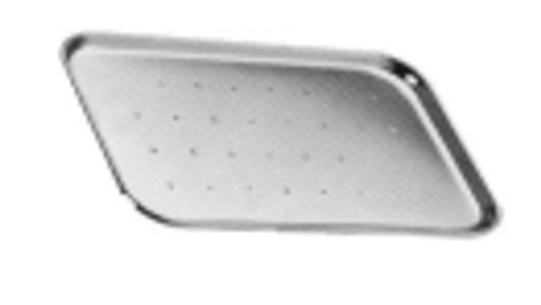 MAYO Perforated Tray, Size, 10" x 6-1/2" x 3/4", (254cm x 165cm x 19cm)