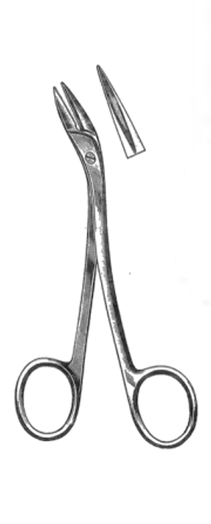 MICHEL Clip Applying Forceps, (121cm)4-3/4"