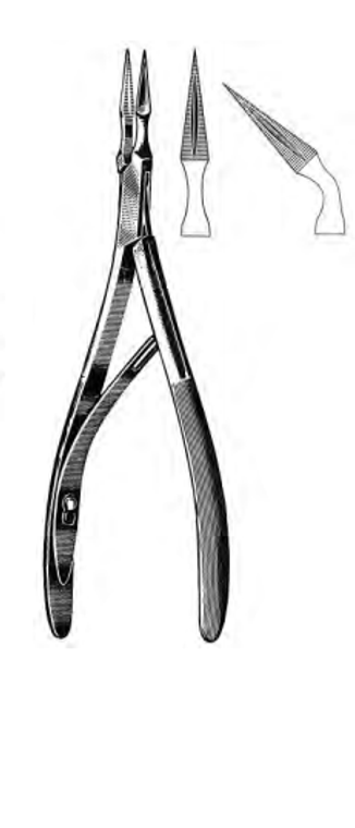 VIRTUS Splinter Forceps, Straight, (152cm) 6"