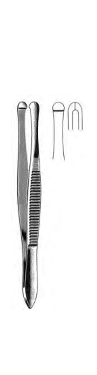 CILIA Forceps, Plain, narrow, (89cm) 3-1/2"