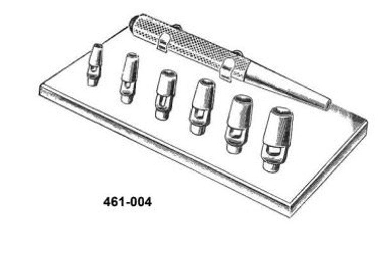 Replacement Parts for No 461-004 Punch Set, 2mm head