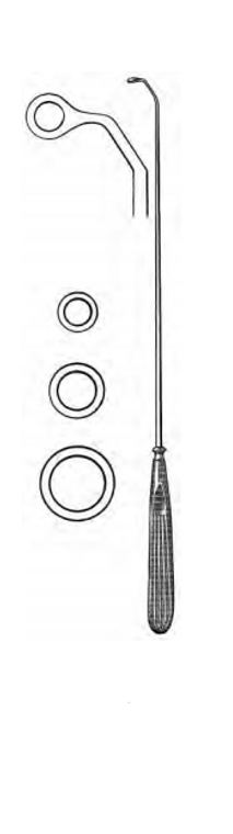 MAYO Vein Stripper, 3/16" Ring inside diameter, (38cm)15"