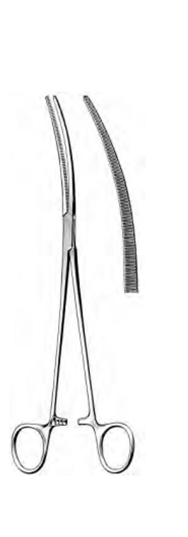 SAROT Intra-Thoracic Artery Forceps, With 2-1/2", (64cm) long jaws, (241cm) 9-1/2"