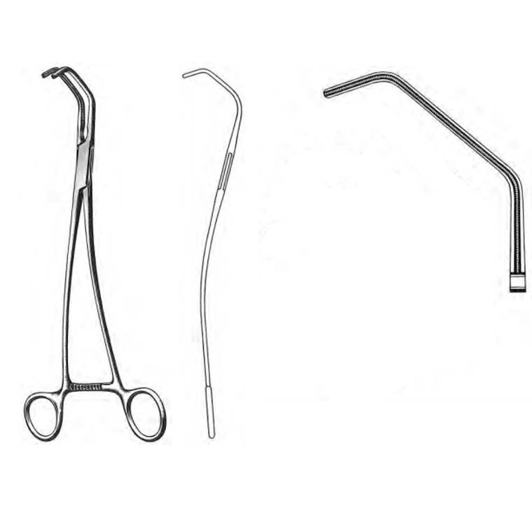 DEBAKEY Tangential Occlusion Clamp, (26cm)10-1/4"