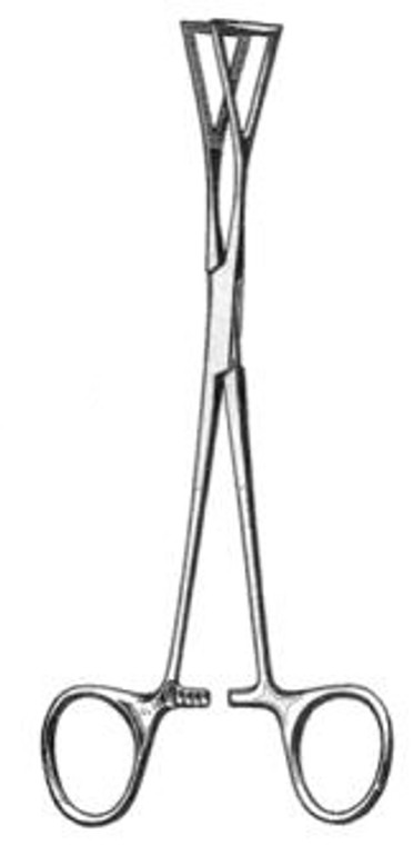 LOVELACE Lung Grasping Forceps, Straight, 1" wide jaw, (203cm)8"