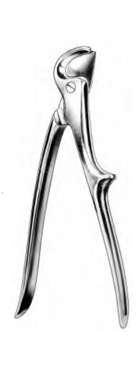 STILLE Pattern Rib Shears, (215cm) 8-1/2"