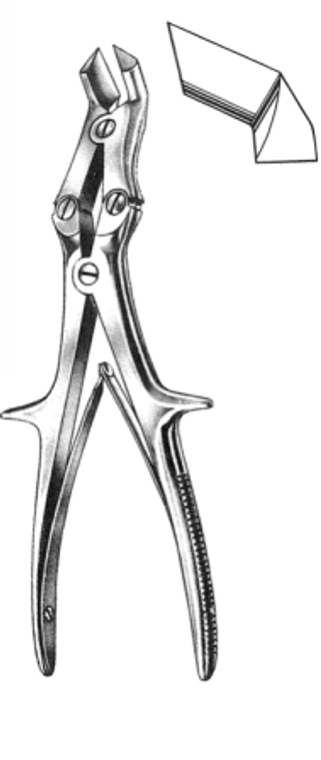 STILLE-HORSLEY Bone Cutting Forceps, angled blades, 90º (27cm) 10-1/2"