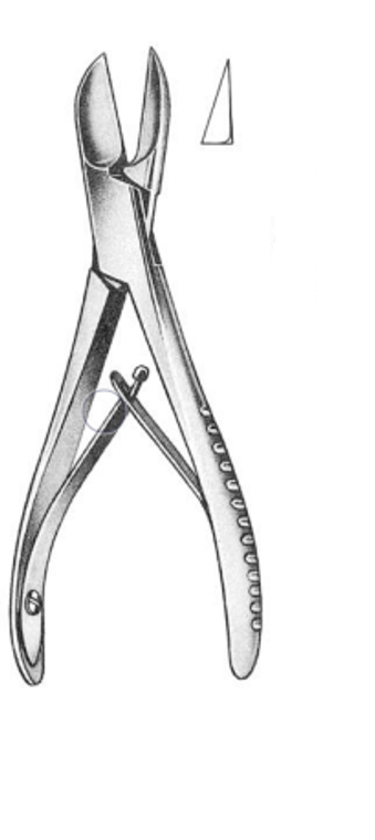 LISTON Bone Cutting Forceps, Straight, (191cm)7-1/2"