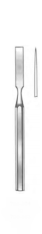 HOKE Osteotome, Straight 10mm wide, (14cm)5-1/2"