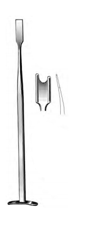 SMILLIE Meniscus Knife, Curved left, (178cm)7"