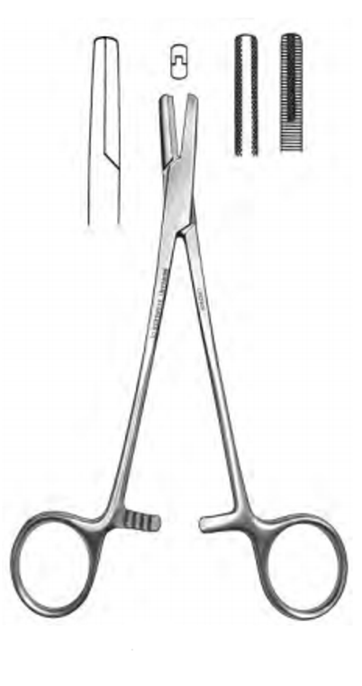 Wire Pulling Forceps, (165cm) 6-1/2"