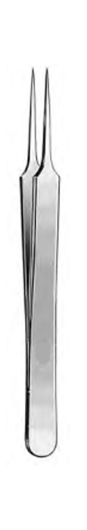 SWISS Jeweler Style Forceps, non-magnetic stainless steel, style 5, (112cm)4-3/8"