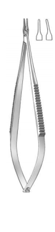 CASTROVIEJO Needle Holder (14cm), extra delicate jaws, straight with lock 5-1/2"