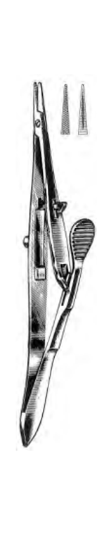 KALT Needle Holder, Standard model, delicate jaws, (135cm) 5-1/4"