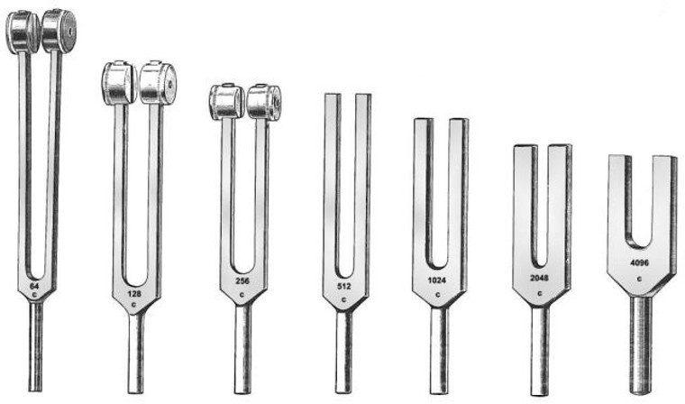 C-64 Vibrations, Tuning Fork, W/weights, (25-730)