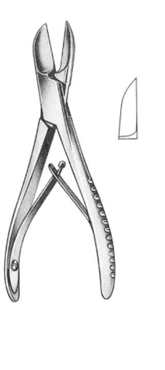 LISTON Bone Cutting Forceps, Straight, (22cm)8-3/4"