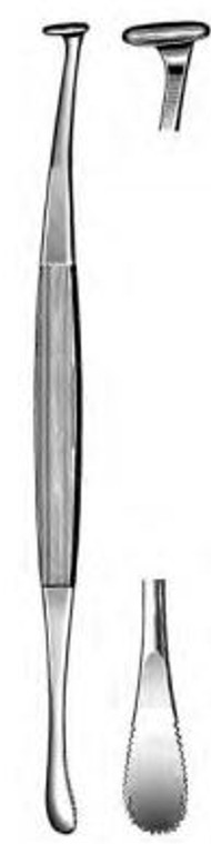 HURD Tonsil Dissector and Pillar Retractor, Flat handle, (229cm) 9"