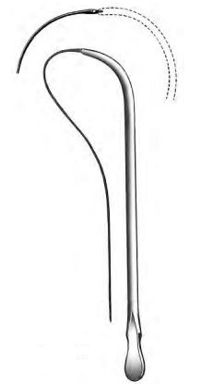 LE FORT Urethral Sound, 12 Fr, (4mm), (28cm) 11"