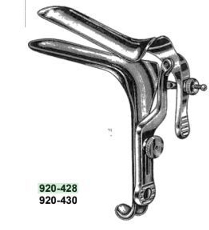 WEISSMAN-GRAVES Vaginal Speculum, Right Side Opening