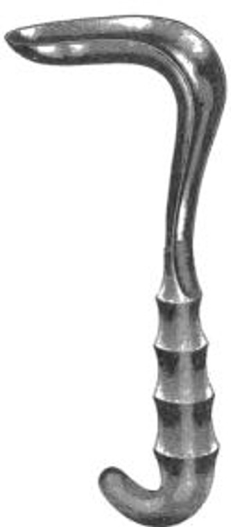 SIMS Vaginal Retractor, improved, Hollow Grip Handle, large, 1-1/2" x 3-1/2", (25cm) 9-3/4"