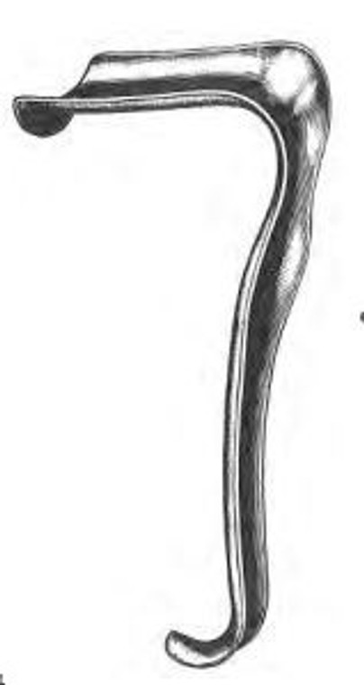 EASTMAN Vaginal Retractor, Blade 1-1/2", (38cm) x 3-1/2", (89cm), (178cm) 7"