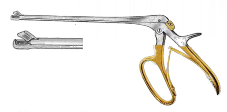 Baby TISCHLER Cervical Forceps, 42 x 23 mm bite, w/locking mechanism, (203cm)8"