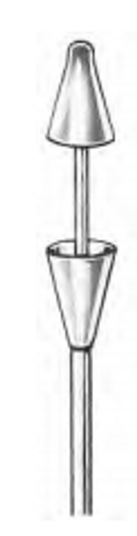 GUSBERG Endocervical Curette, Medium 75mm, (24cm)9-1/2"