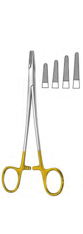 MAYO-HEGAR Needle Holder, TC Inlays, (457cm) 18" Tungsten Carbide