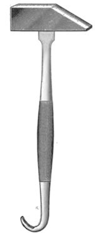 Post Mortem Hammer With Hook Handle, (255cm)10"